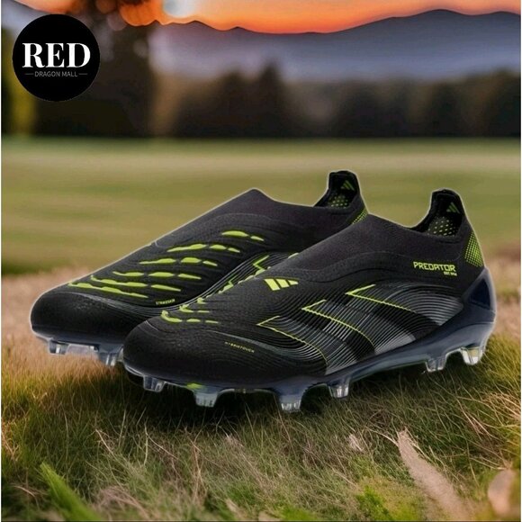 Adidas Predator Elite FG Electric Stealth Pack JI1085 - Men’s Size 8.5 main image 8